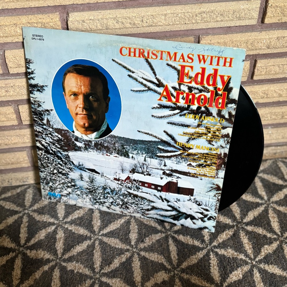 70's "Christmas with Eddy Arnold and Henri Mancini" Record - Christmas Album